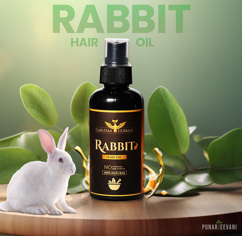GARUDA RABBIT HERBAL HAIR OIL 100% ORGINAL